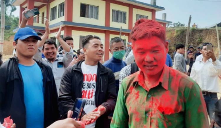 प्युठानको सरुमारानी गाउँपालिका–६ मा एमाले विजयी