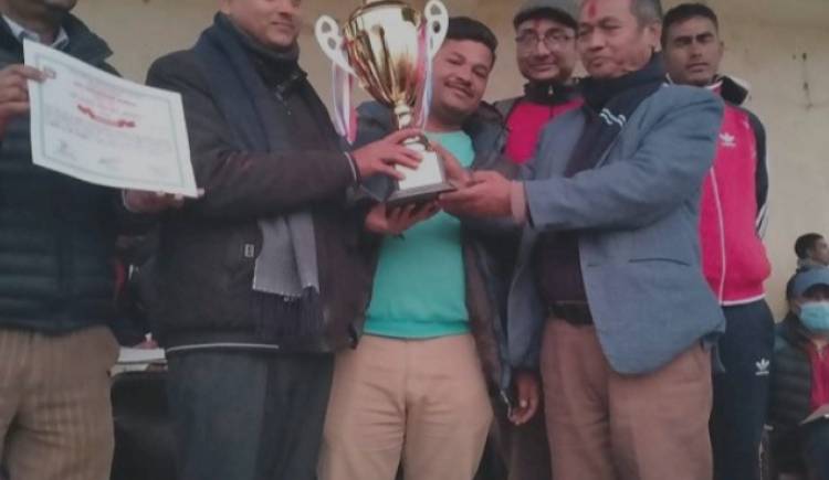 "राष्ट्रपति रनिङ्ग शिल्ड" तेस्रो पटक पनि जनता माविले जित्यो