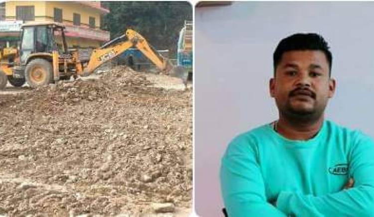 जुम्री बसपार्कको ढलान कार्य शुरु,अब यात्रुले धुलो र हिलोको समस्या झेल्नुपर्ने छैन :  वडा अध्यक्ष श्रेष्ठ 