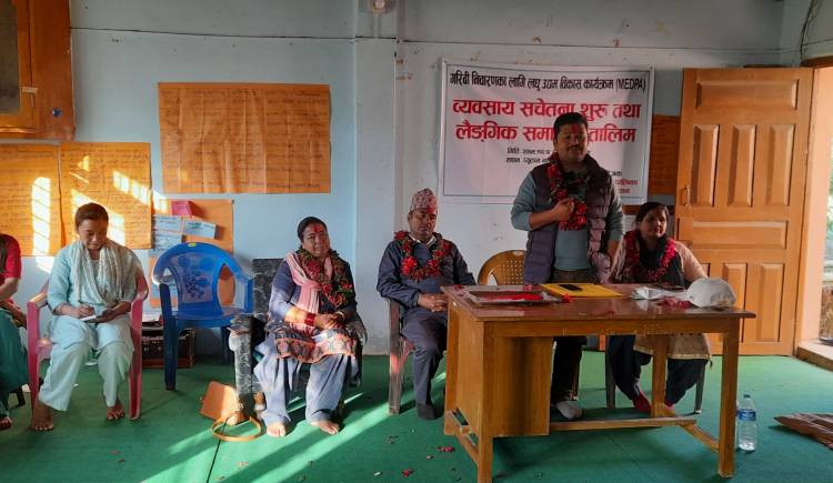 स्थानीय उत्पादन,श्रम,सीप र कच्चा पदार्थको प्रबर्द्धन आबश्यक छ: नगर प्रबक्ता श्रेष्ठ 