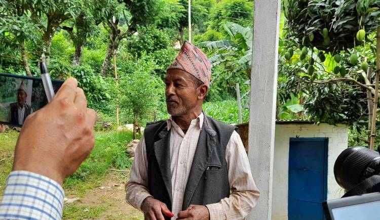 कृषि कर्ममा खुशी भेटेका हुकुम भन्छन् - गर्न सके स्वदेशमै सुन फलाउन सकिदो रहेछ 