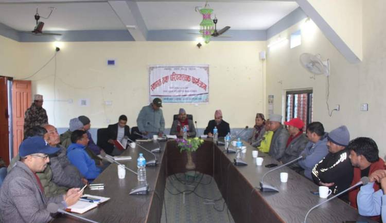 प्युठान उद्योग बाणिज्य संघ द्वारा नवआगन्तुक प्रमुख जिल्ला अधिकारीलाई स्वागत 