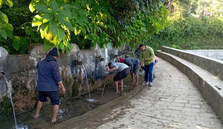 प्राकृतिक सुन्दरताको उपहारले परिचीत"बुलबुले-बाइसधारा"मा माघी मेला हुने