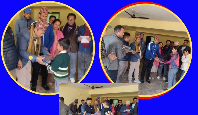 न्यानो कपडा पाएपछि अनाथ बालबालिका खुशी