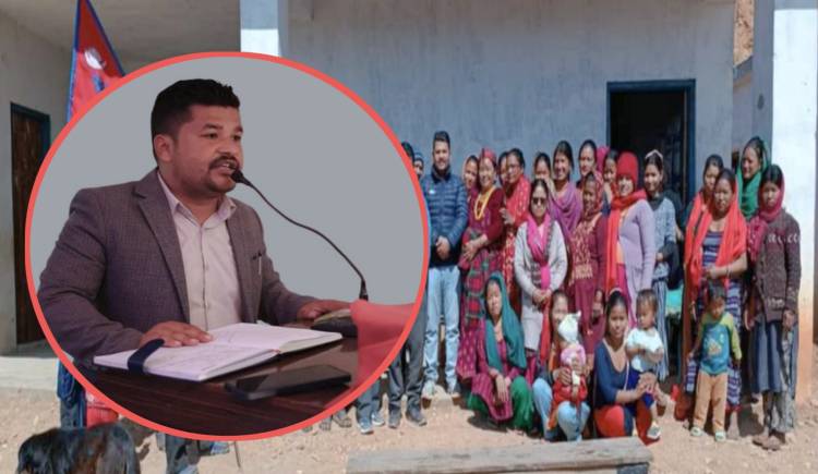 सामाज सेवा बाट उदाएका वडा अध्यक्ष श्रेष्ठ : जसले गरे एक महिनाको तलब भत्ता बिध्यालयलाई दिने घोषणा