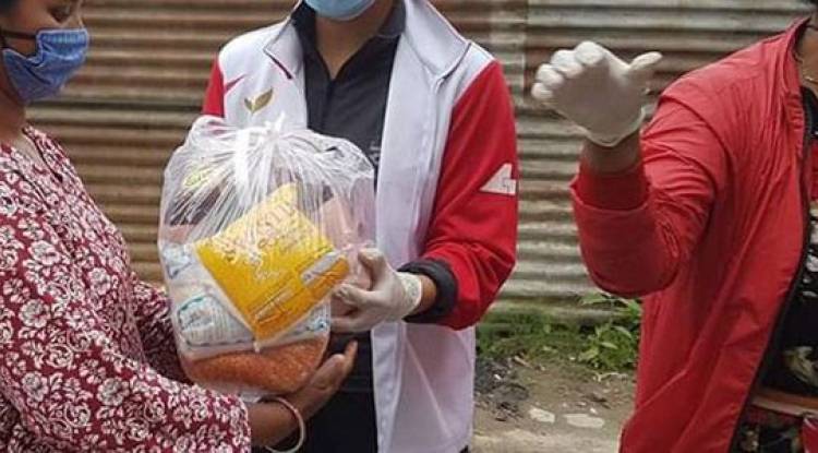 मनकारी सोनाली : मजदुरलाई खाद्यान्न राहत