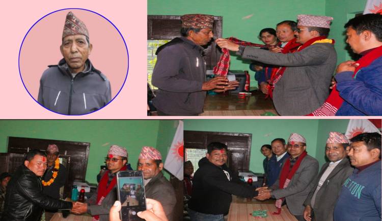 नेकपा एमाले प्युठान नगरपालिका ९ को वडा अधिबेशन सम्पन्न,अध्यक्षमा शिव बहादुर