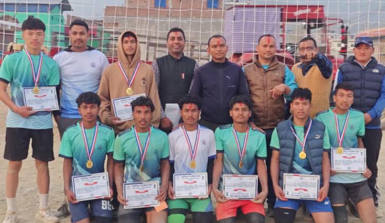 पशुपतिनगर टोल बिकास सस्थाले आयोजना गरेको भलिबल प्रतियोगिता सम्पन्न,को बने बिजेता