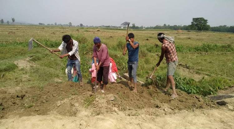 राहात स्वरुप रोजगार, मजदुर भन्छन् ‘अब चुल्हो बल्ने भयो’