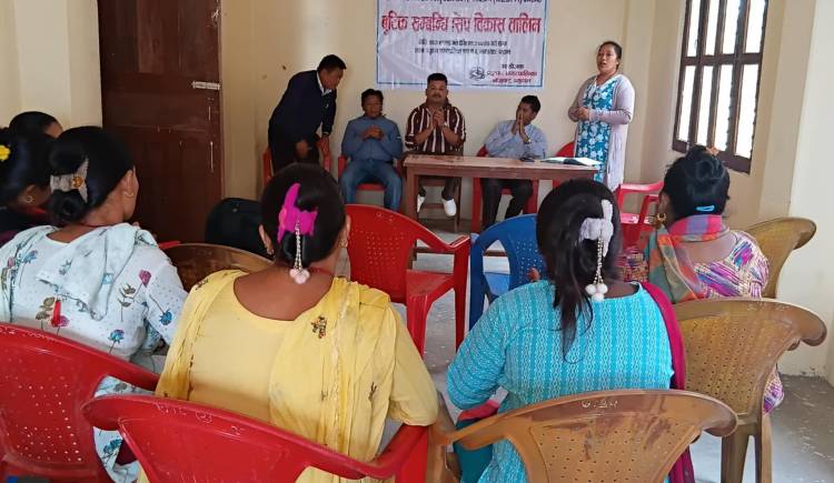 माझकोटका महिलालाई स्वरोजगार बनाउन बुटिक तालिम 