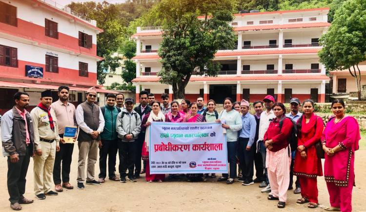 प्युठान नगरपालिकामा स्थानीय पाठ्यक्रम कार्यान्वयनमा : प्रभावकारीताका लागि कार्यशाला 