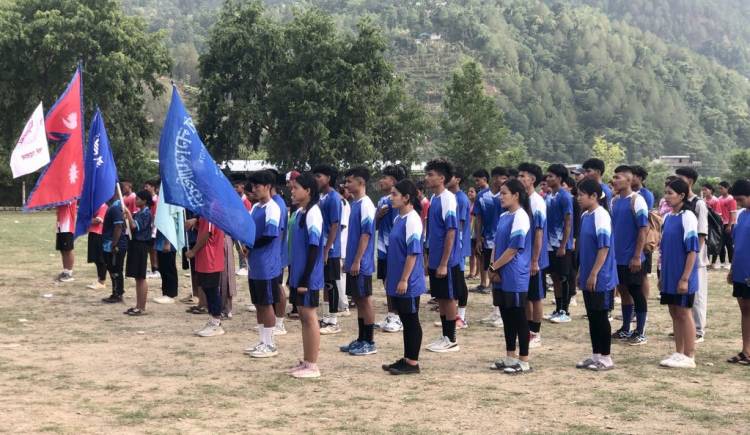 प्युठानमा जिल्ला स्तरीय राष्ट्रपति रनिङ शिल्ड प्रतियोगिता सुरु 