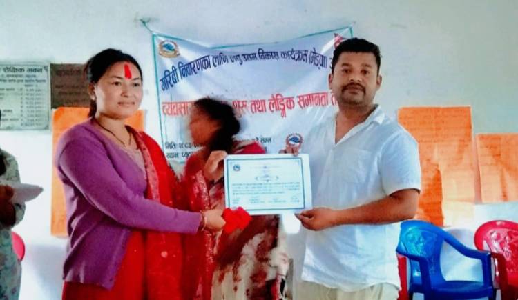 मेड्पा कार्यक्रमले ग्रामीण महिलामा उद्यमशील सोच विकास गर्‍यो : प्रवक्ता सुमनराज श्रेष्ठ