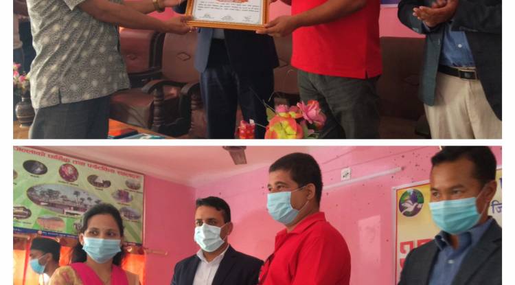 नेपाल पत्रकार महासंघको स्थापना दिबशको अबसरमा भारती र पौडेल पुरस्कृत 