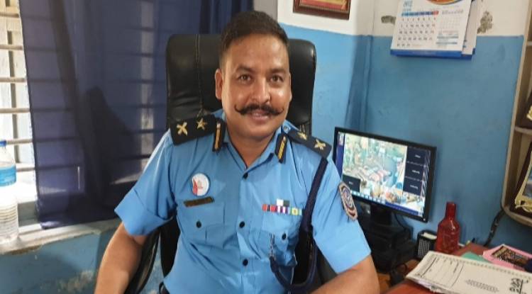 अनुसन्धानमा अब्बल डीएसपी धर्मराज भण्डारी जिल्लाकै सर्वोत्कृष्ट प्रहरी घोषित 