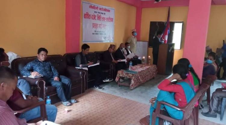 नौबहिनी गाउँपालिकाले प्रस्तुत गर्‍यो ६८ करोड बढीको बजेट