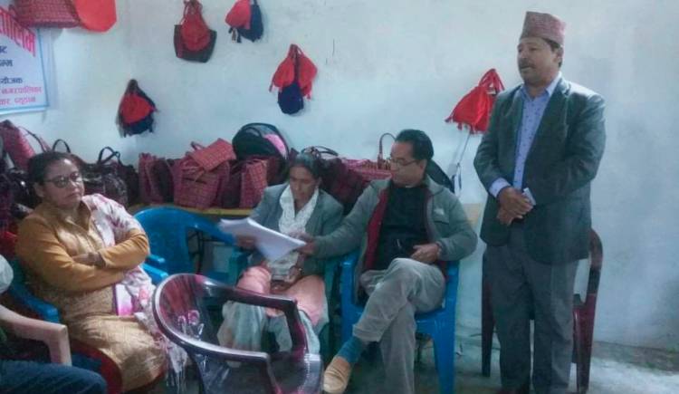 स्थानीय श्रम र सीप नै नगरपालिकाको विकासको आधार हो : नगर प्रमुख कक्षपती 