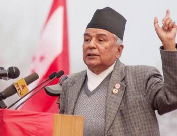 नेपालको तेस्रो राष्ट्रपतिमा रामचन्द्र पौडेल विजयी