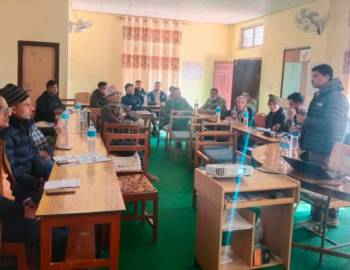 प्युठानमा फाइजर वायोएनटेक खोप लगाईने