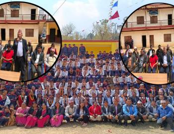 भगवती मा.वि. कुर-शंखेटारीले अंग्रेजी माध्यम बाट शिक्षण गर्ने