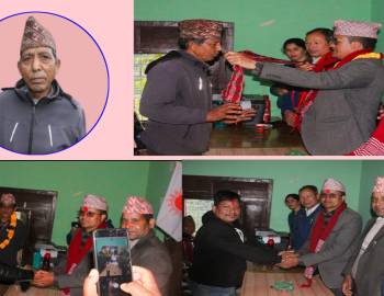 नेकपा एमाले प्युठान नगरपालिका ९ को वडा अधिबेशन सम्पन्न,अध्यक्षमा शिव बहादुर