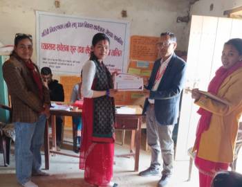 उद्यमी तयार गर्दै सरुमारानी गाउँपालिका,हंसपुरमा उद्यमशिलता बिकास तालिम सम्पन्न 