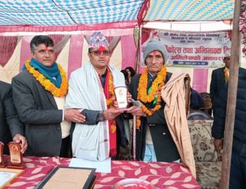 प्रअ र शिक्षक इमानदार भए शिक्षामा उत्कृष्ट नतिजा  सम्भव छ : सांसद सूर्य थापा