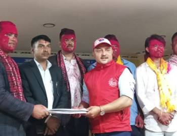 राष्ट्रिय युवा संघ नेपाल प्युठानको अध्यक्ष बने महेश पाण्डे 