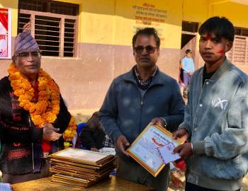 बाल विद्याको वार्षिक सामाजिक परीक्षण र  प्रतिभाशाली विद्यार्थी सम्मान सम्पन्न