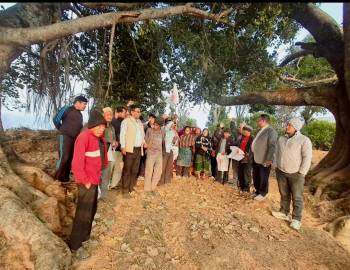 सरुमारानी–३ मा कांग्रेस नेता गुरुङ सहित २१ घर एमालेमा प्रवेश