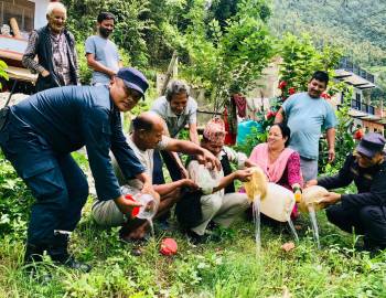 मजुवामा ४० लिटर घरेलु मदिरा नष्ट,सामाजिक विकृतिविरुद्ध प्रहरीको सक्रियता