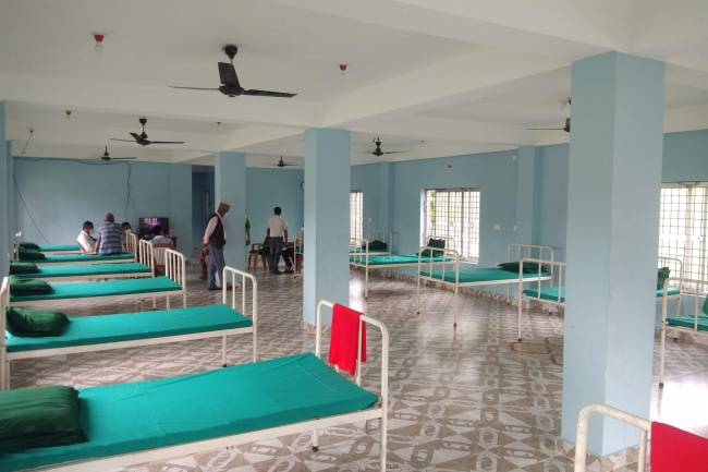 सुनवल नगरपालिकाद्वारा २५ शैयाको आइसोलेसन सेन्टर निर्माण