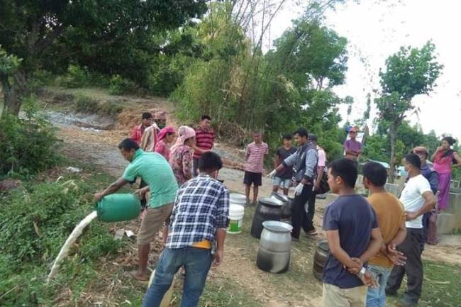प्युठान प्रहरीद्वारा अवैध घरेलु मदिरा नियन्त्रणमा 