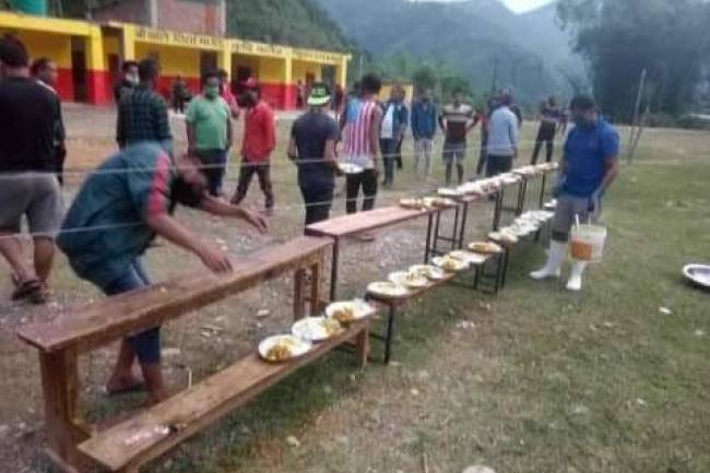 मरन्ठानामा राखिएका ३० जनाको आरडिटी नेगेटिभ, खुसीहुँदै घर फर्कदै