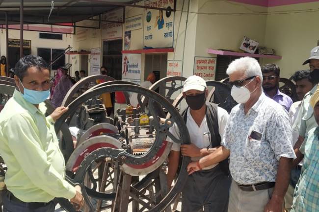 ४७ कृषकलाई कृषि सामाग्री प्रदान