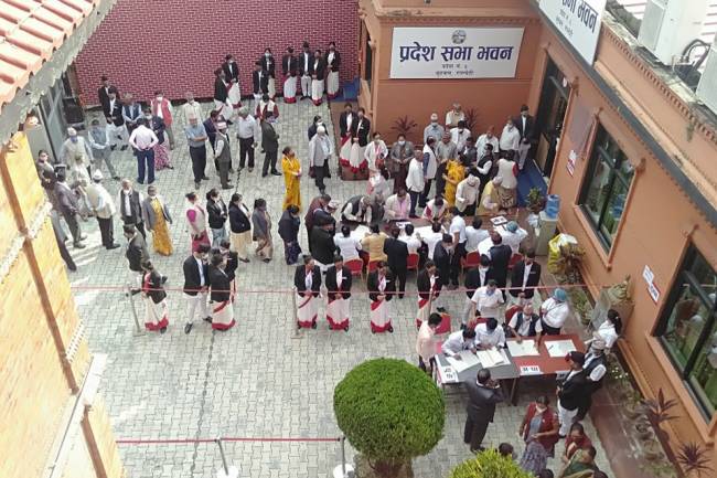 प्रदेश ५ को स्थायी राजधानी भालुवाङ राख्ने प्रस्ताव दुई तिहाईले पास