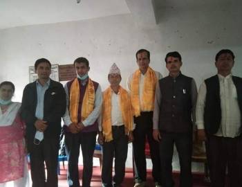 एकीकृत अखिल नेपाल शिक्षक संगठन प्युठान  नगरको अध्यक्षमा बामदेव पोख्रेल 