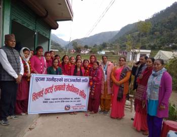 प्युठानमा तिन महिने सिलाई कटाई तालिम सम्पन्न (तस्बिर सहित)