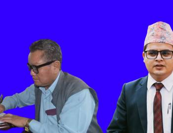 मल्लरानी गाउँपालिका अध्यक्ष र प्रमुख प्रशासकीय अधिकृतलाई कालोमोसो